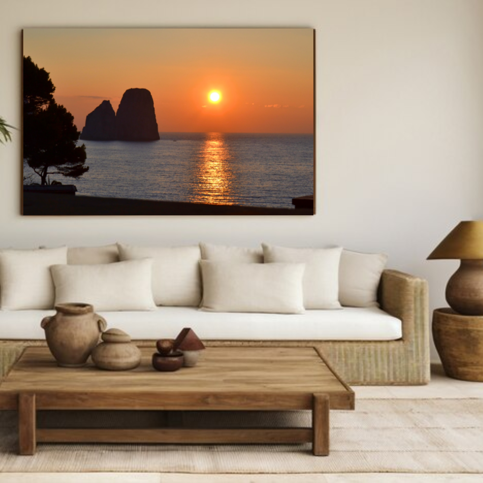 Capri Faraglioni incantati Canvas