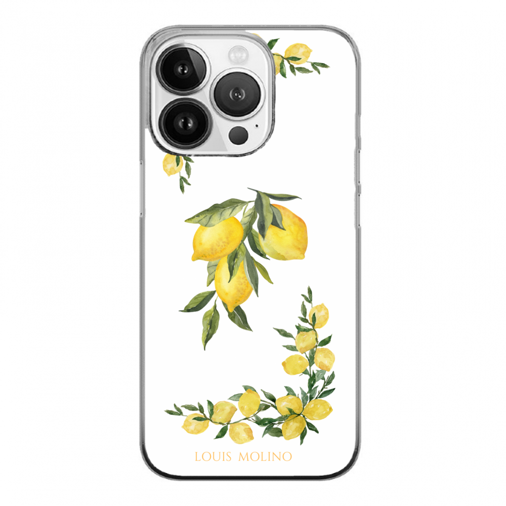 Cover Gomma iPhone LEMON PAINT CAPRI