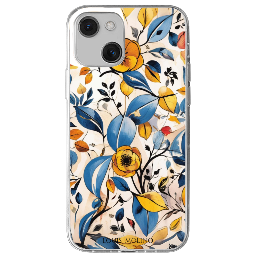 Cover Gomma iPhone FLOWER OF TIME CAPRI