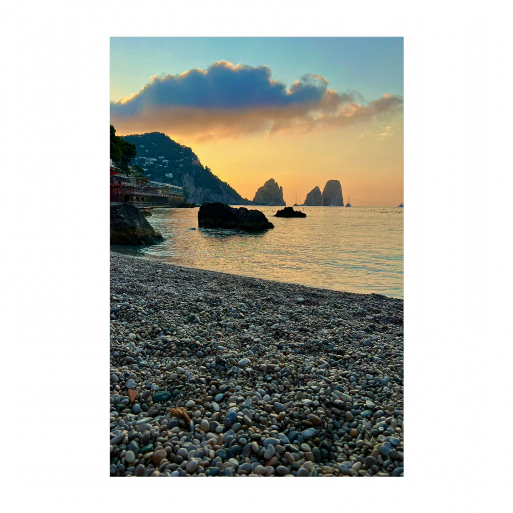 Capri Alba da Sogno Canvas