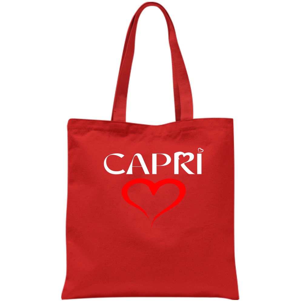 Borsa CUORE CAPRI ROSSO