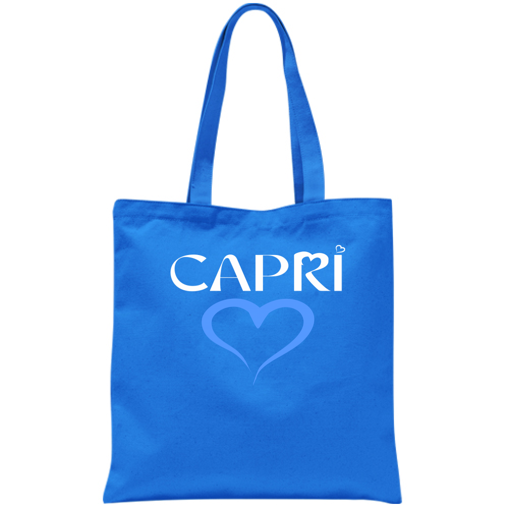 Borsa CAPRI CUORE AZZURRO