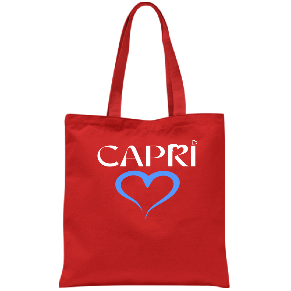 Borsa CAPRI CUORE AZZURRO