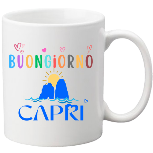 Tazza Buongiorno Capri