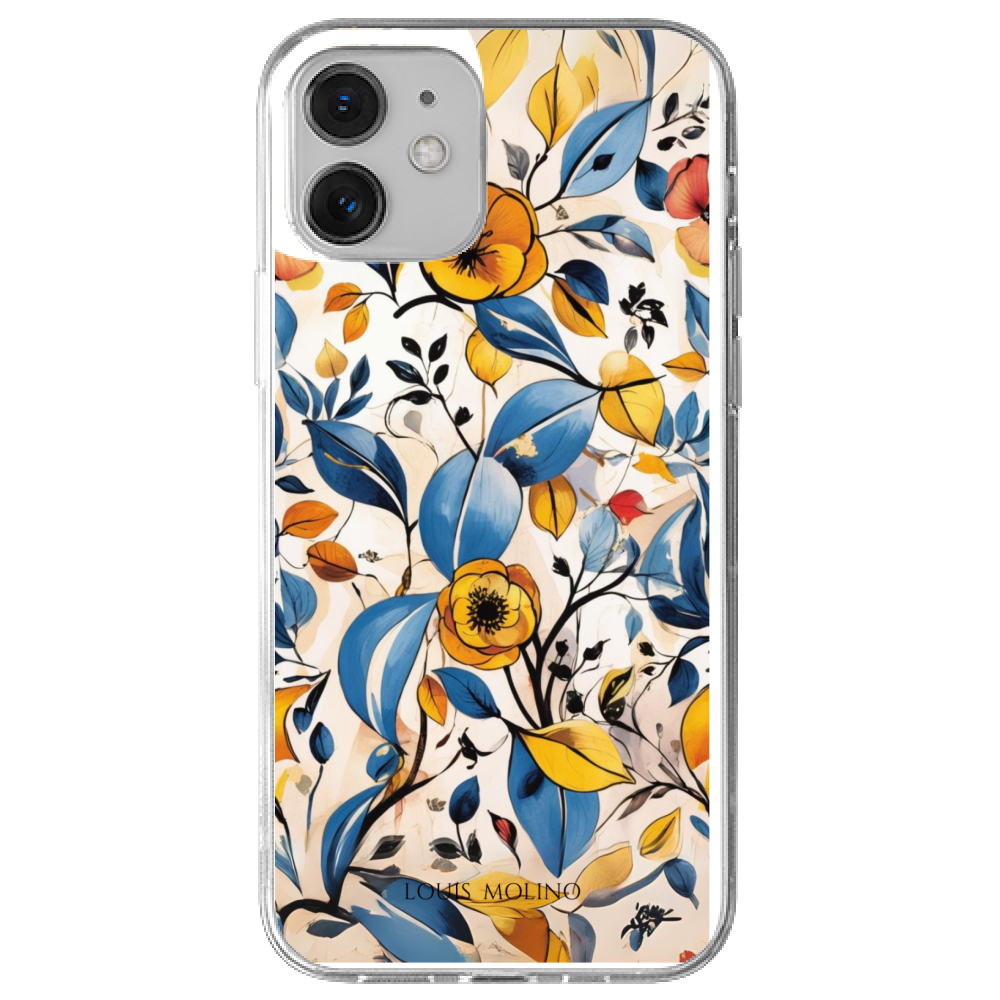 Cover Gomma iPhone FLOWER OF TIME CAPRI