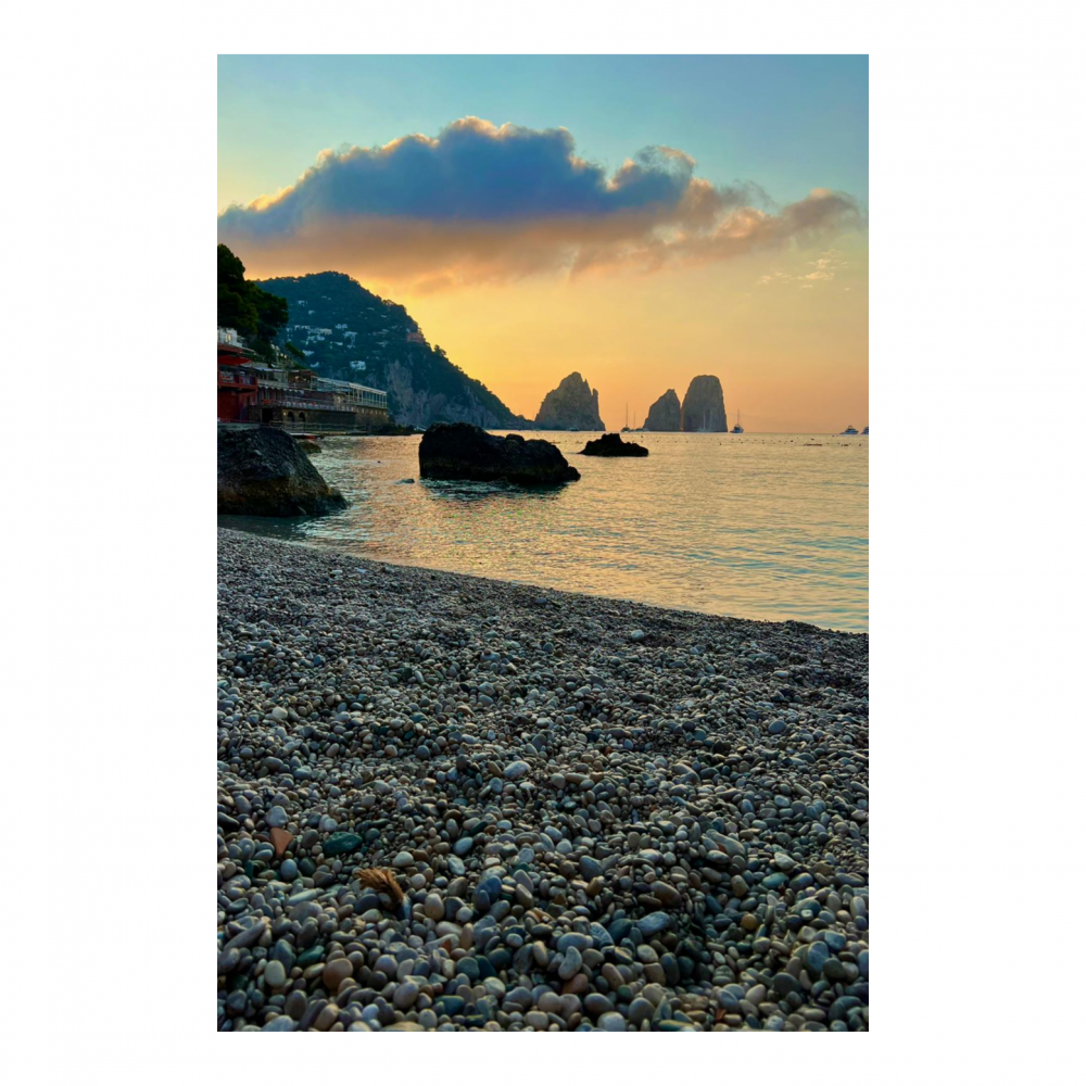 Capri Alba da Sogno Canvas