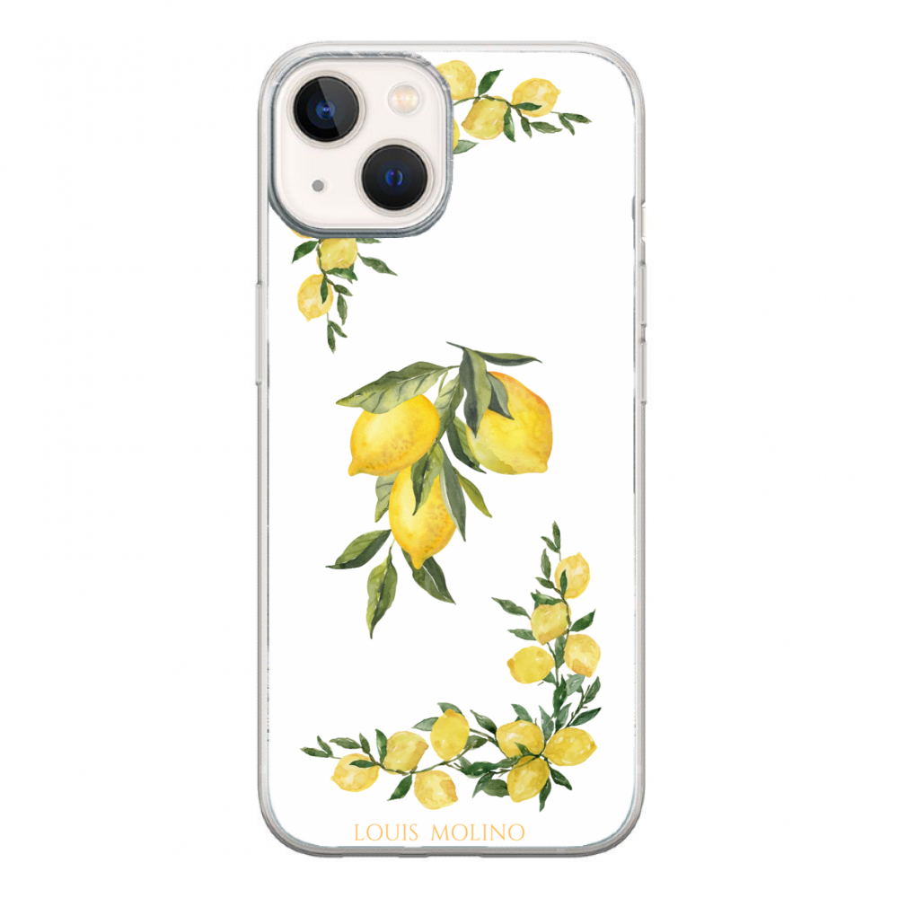 Cover Gomma iPhone LEMON PAINT CAPRI