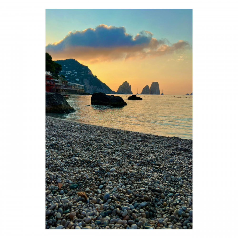 Capri Alba da Sogno Canvas