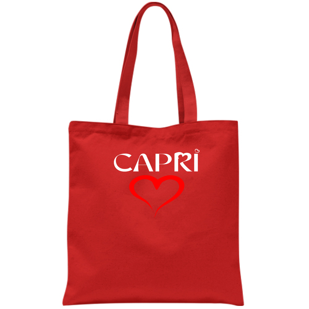 Borsa CUORE CAPRI ROSSO