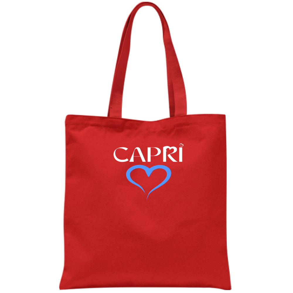 Borsa CAPRI CUORE AZZURRO