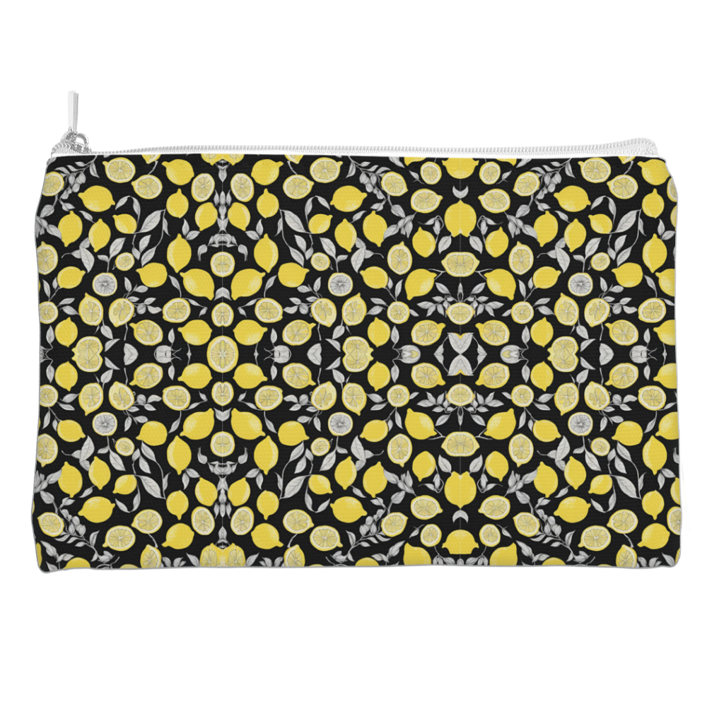 Pochette LEMON GRAY+BLACK CAPRI