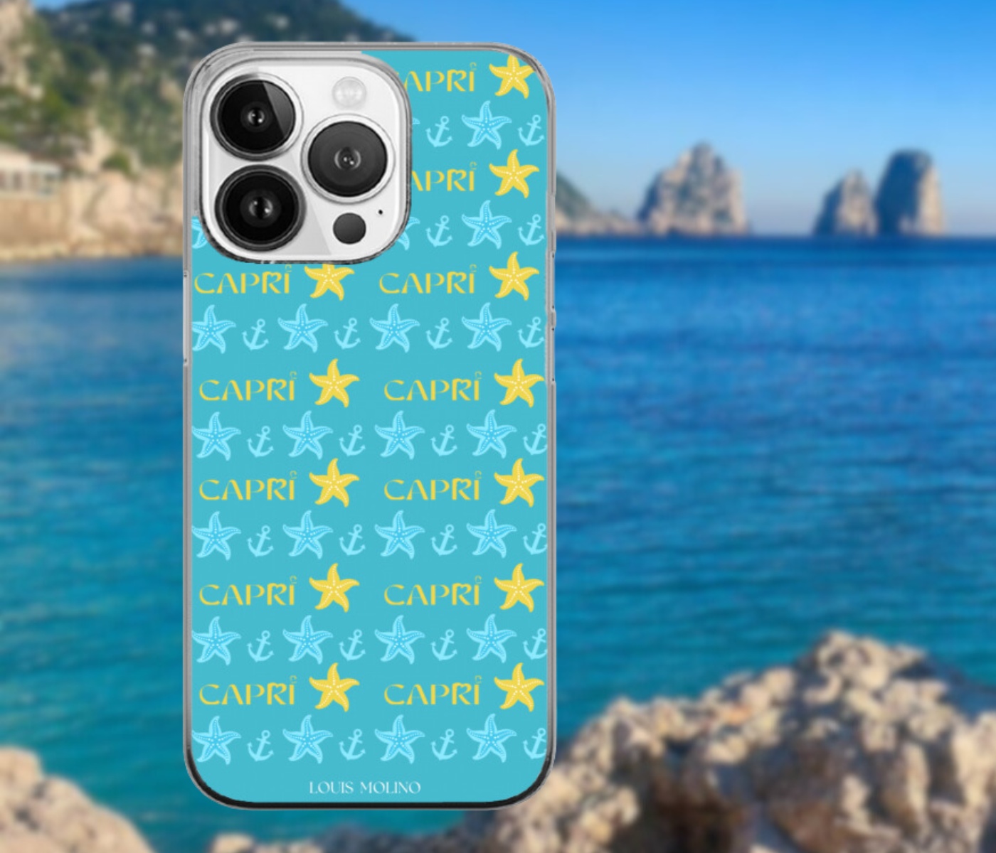 Cover Gomma iPhone HAPPY SEA CAPRI