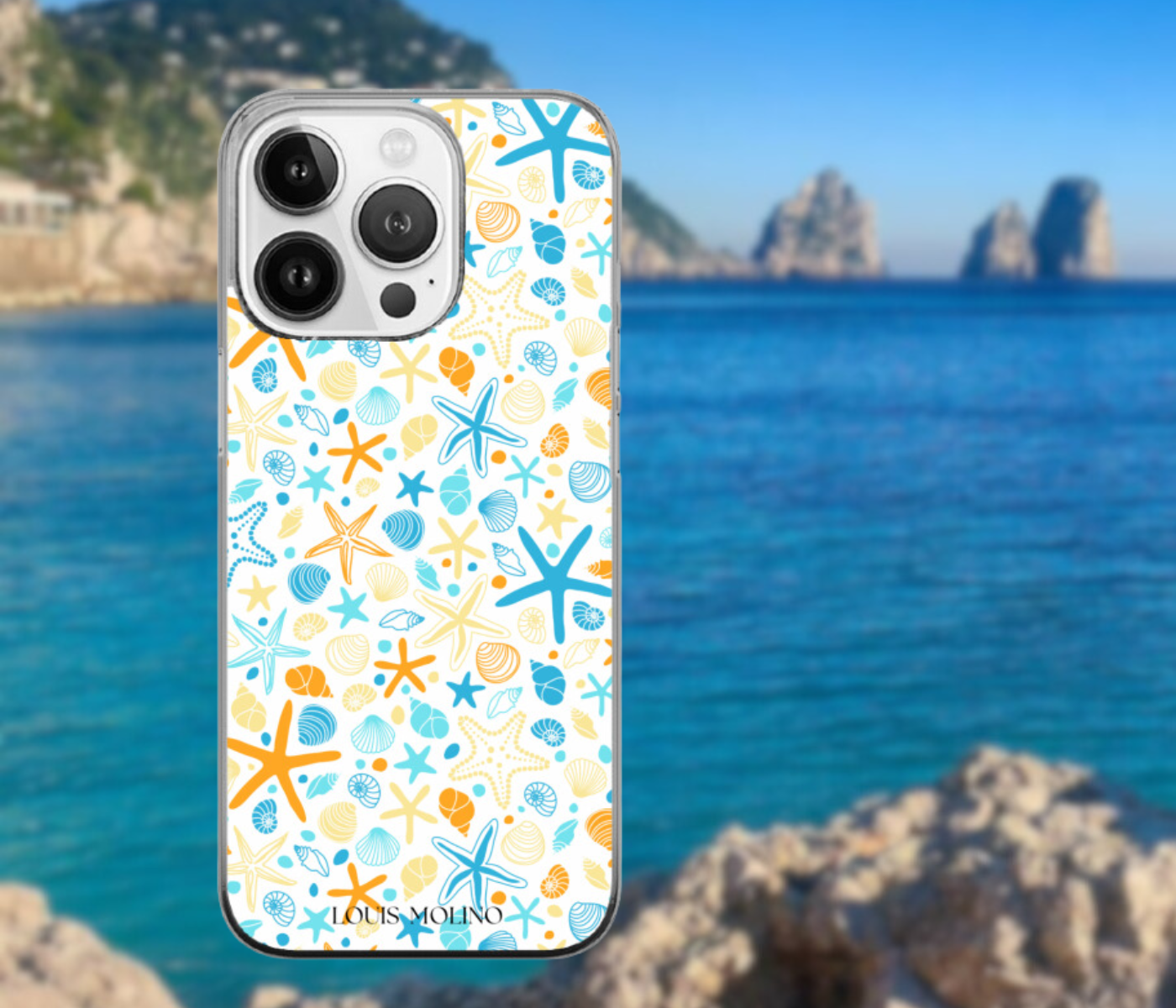 Cover Gomma iPhone HAPPY SEASIDE CAPRI