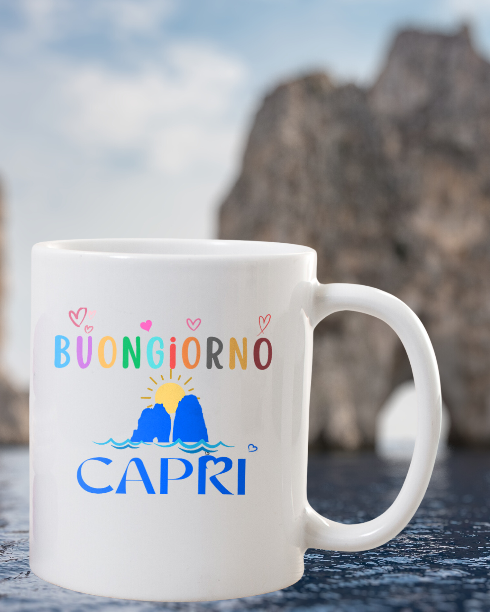 Tazza Buongiorno Capri