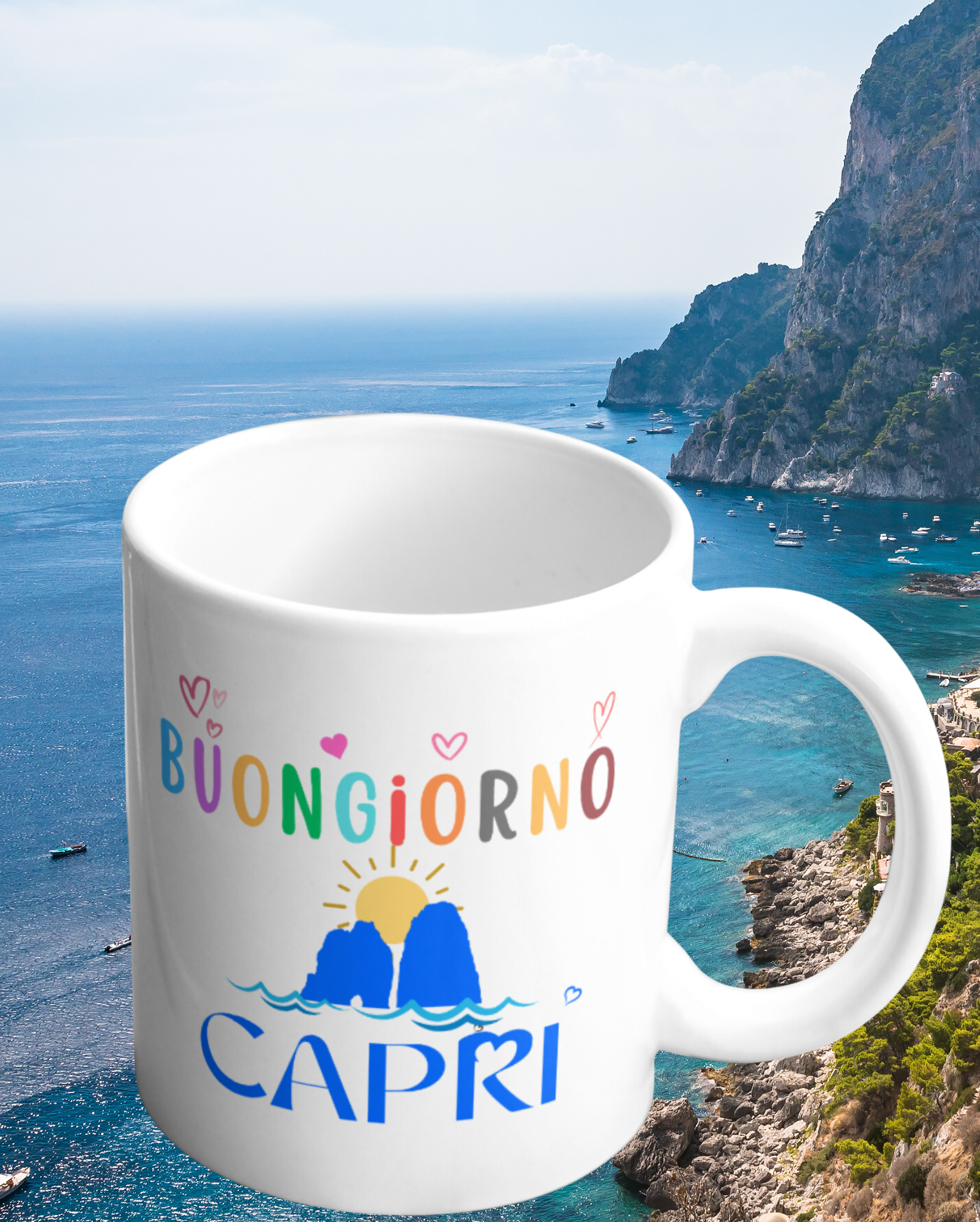 Tazza Buongiorno Capri