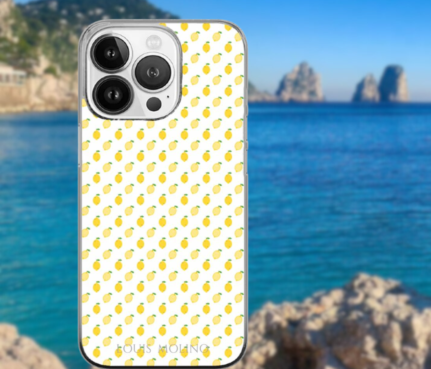 Cover Gomma iPhone  FUNNY LEMON CAPRI