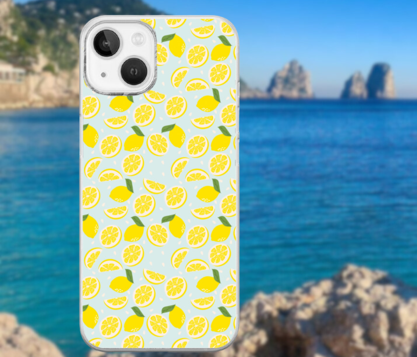 Cover Gomma iPhone FRESH LEMON CAPRI