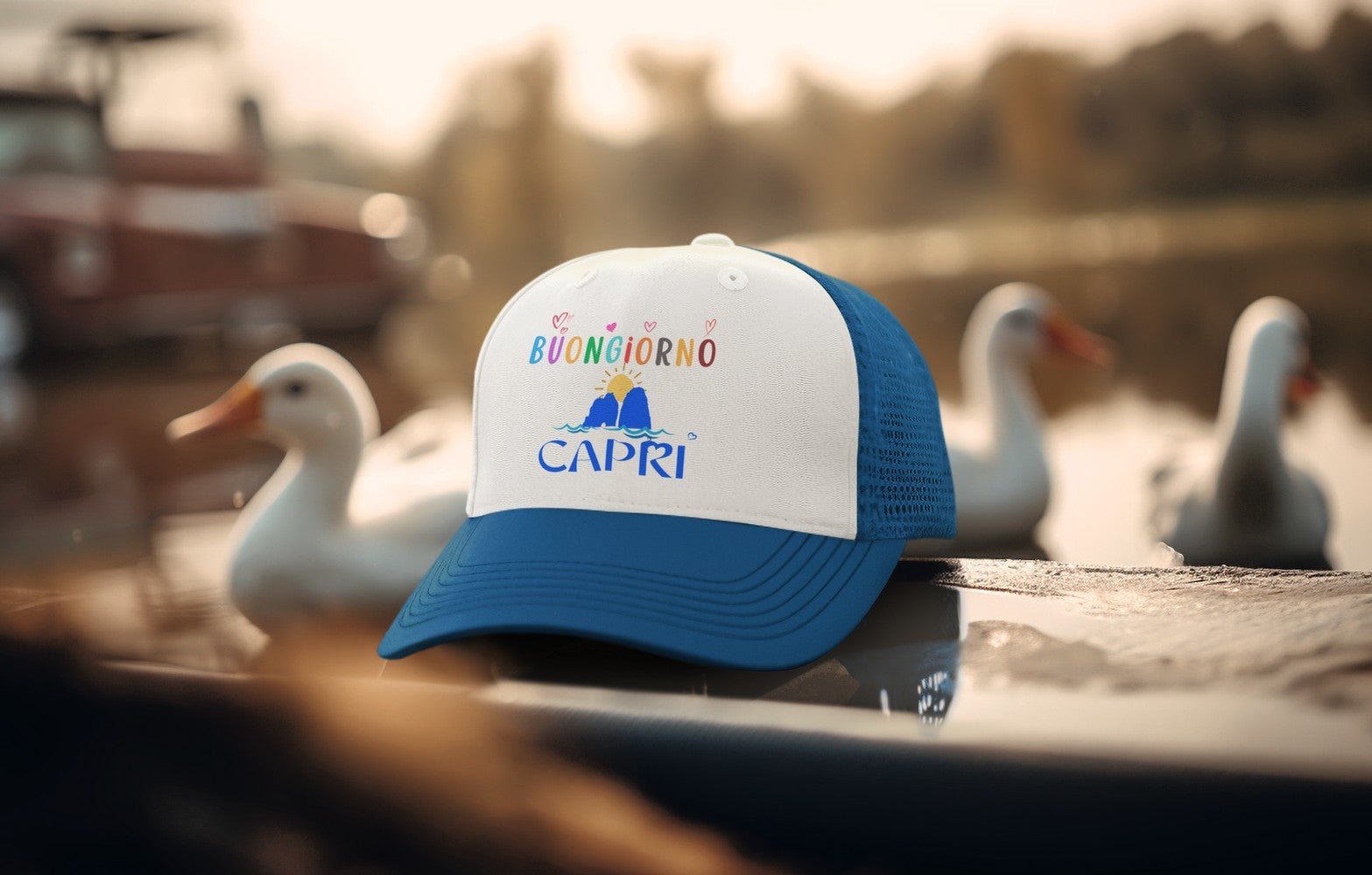 Buongiorno Capri Cappellino Trucker