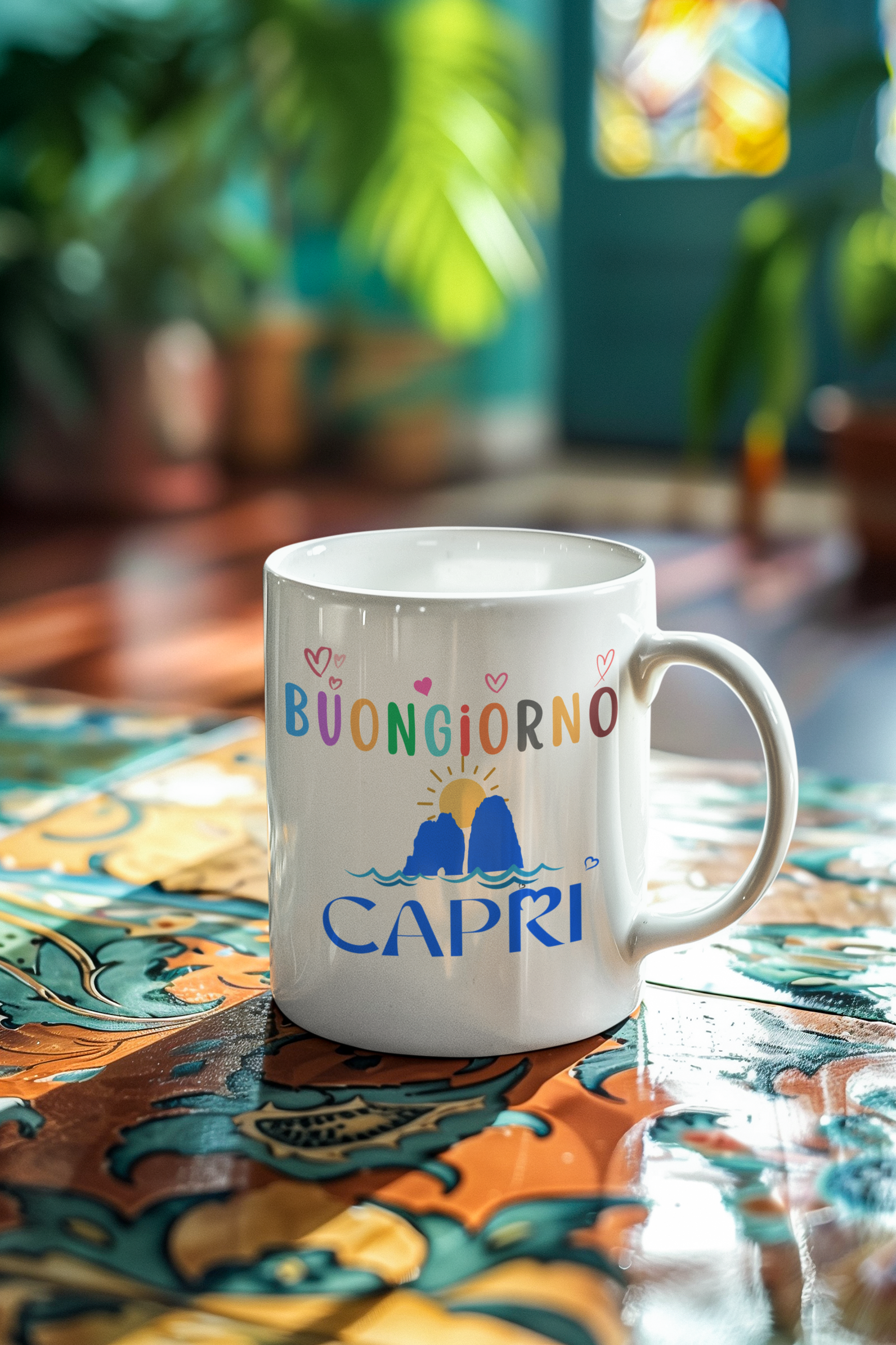 Tazza Buongiorno Capri