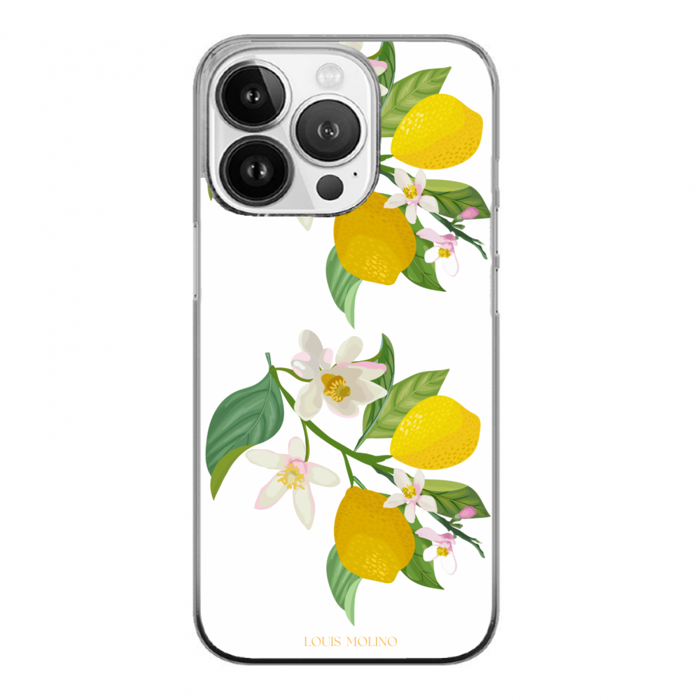 Cover Gomma iPhone  LEMON FLOWER CAPRI