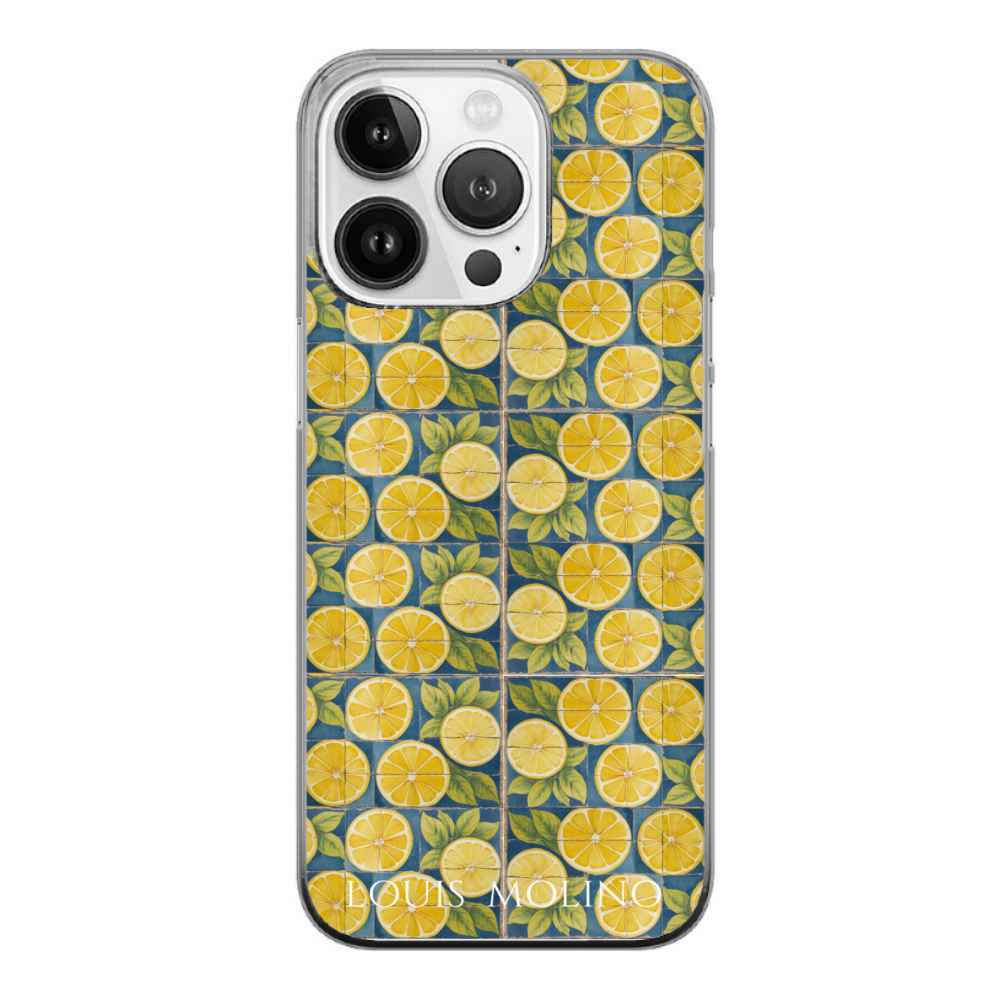 Cover Gomma iPhone MAIOLICA  LEMON CAPRI