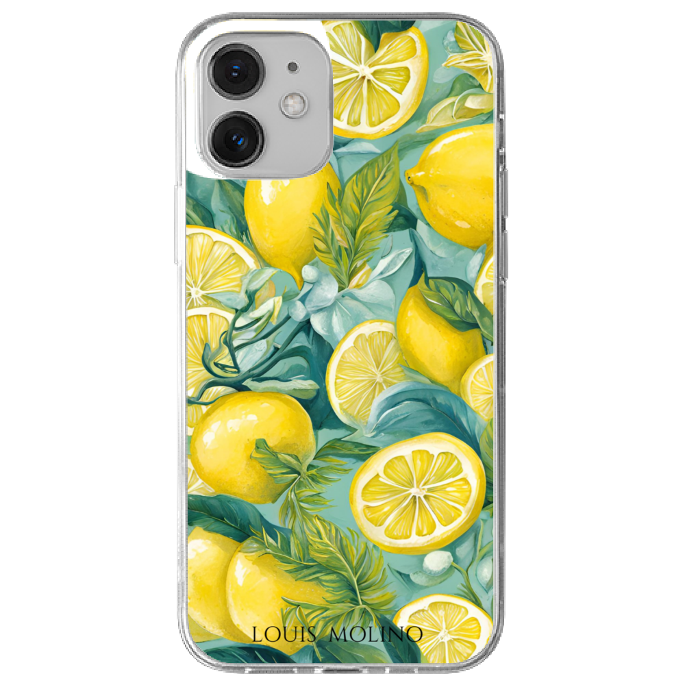 Cover Gomma iPhone GLACE LEMON CAPRI