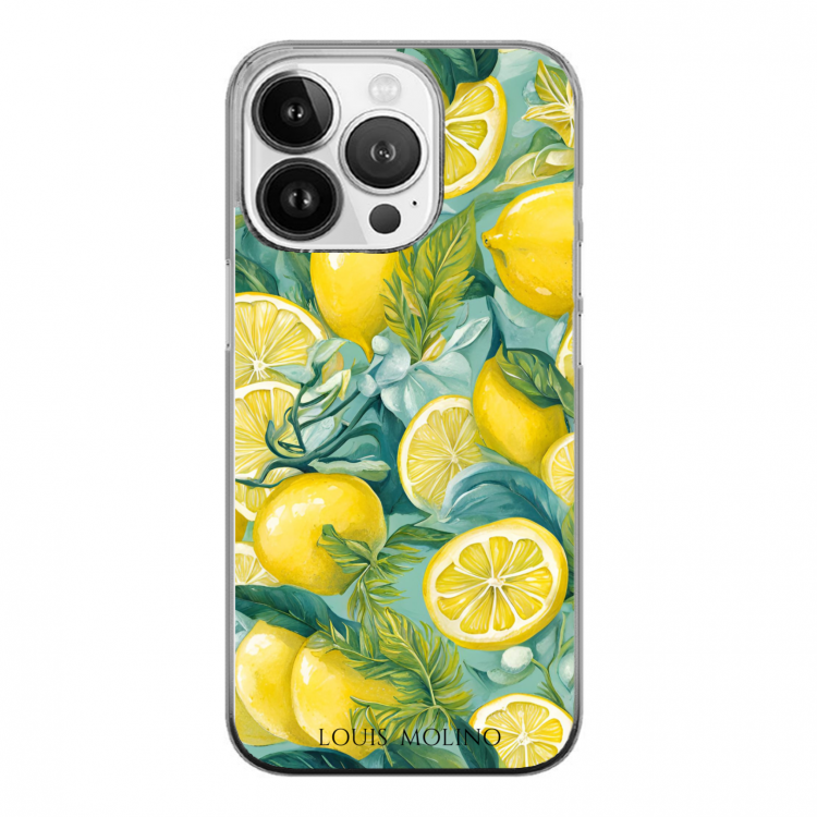 Cover Gomma iPhone GLACE LEMON CAPRI