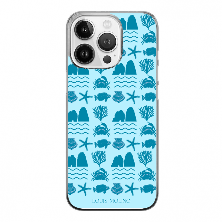 Cover Gomma iPhone FARAGLIONI SEA SPECIES CAPRI