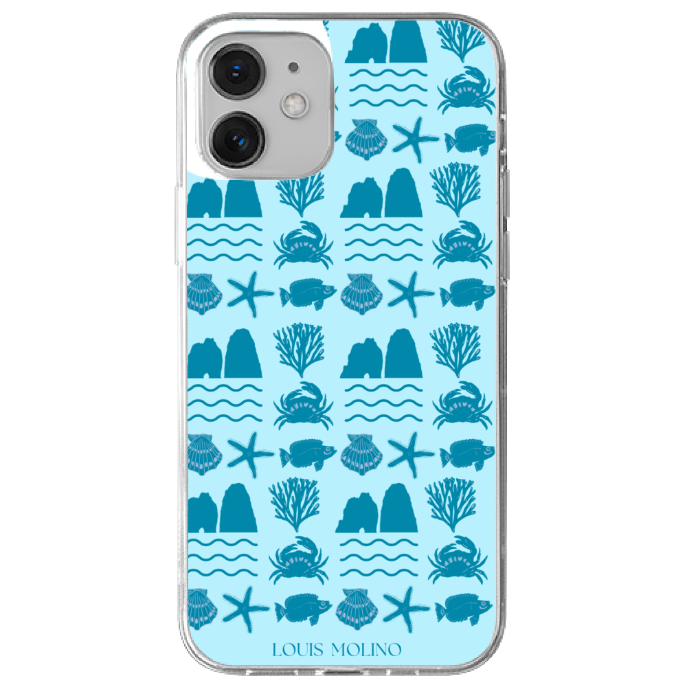 Cover Gomma iPhone FARAGLIONI SEA SPECIES CAPRI