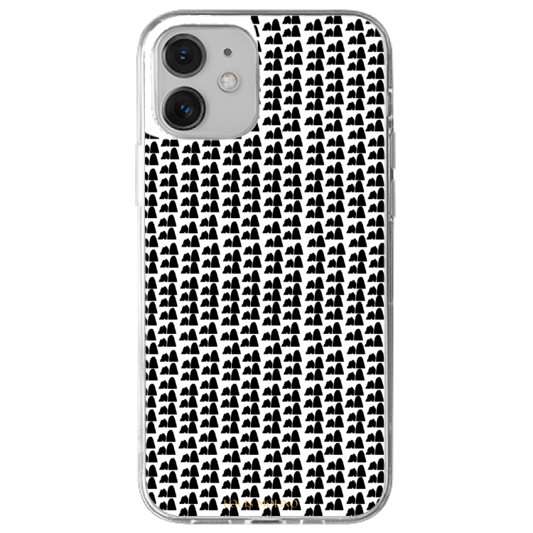 Cover Gomma iPhone Faraglioni Small and Black