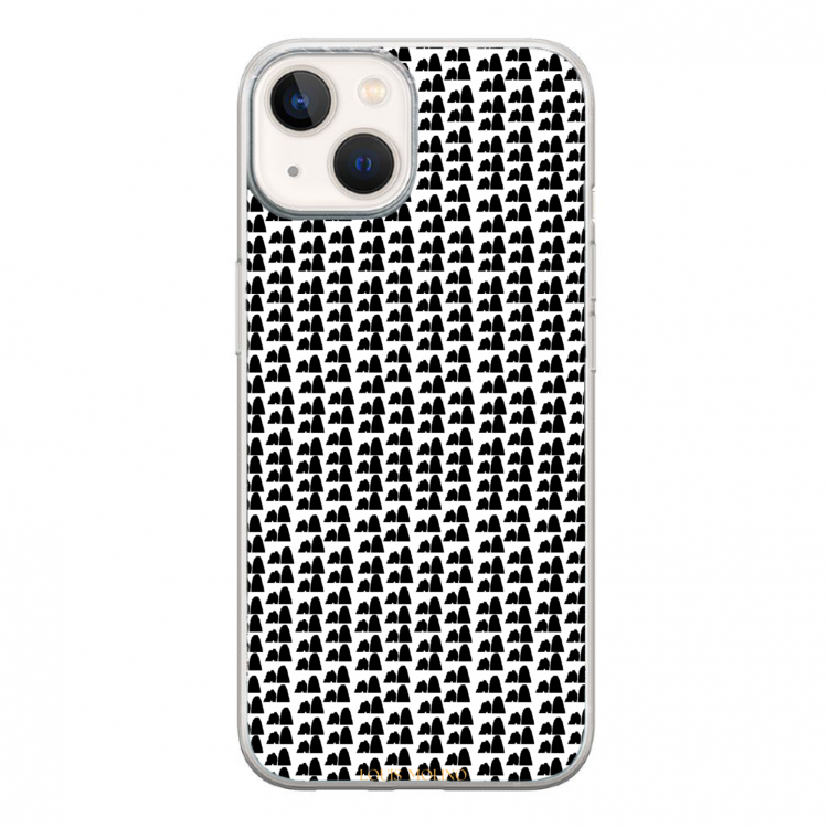 Cover Gomma iPhone Faraglioni Small and Black