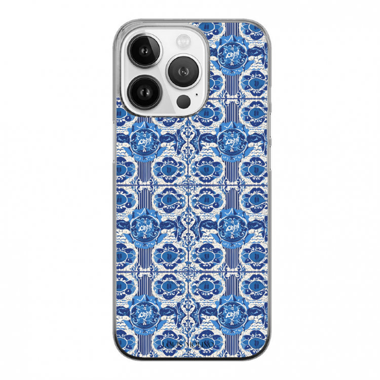 Cover Gomma iPhone BLUE CAPRI MEMORIES