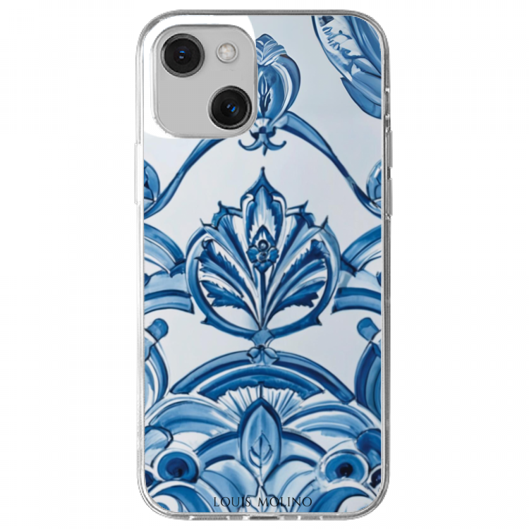 Cover Gomma iPhone BLUE WEAVING CAPRI