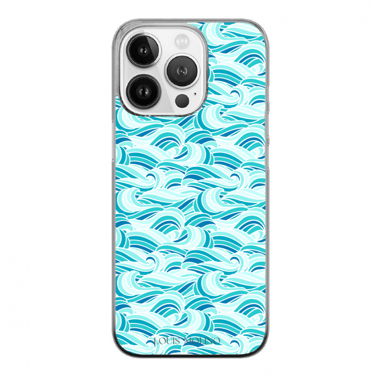 Cover Gomma iPhone Waves of Serenity Capri