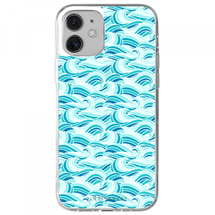 Cover Gomma iPhone WAVES OF SERENITY CAPRI