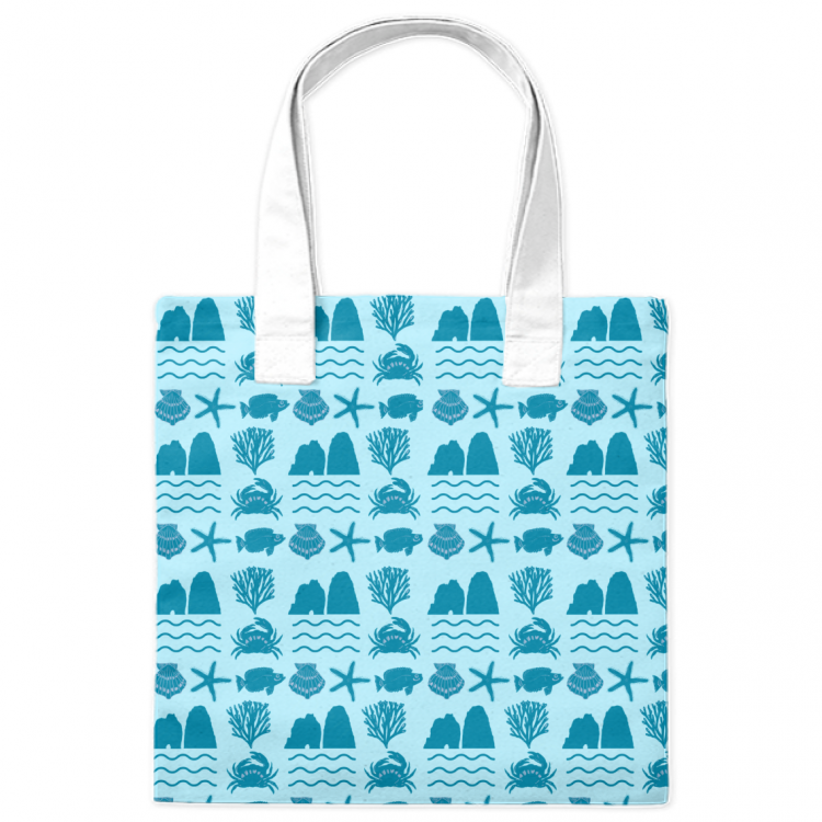 Borsa All Over FARAGLIONI SEA SPECIES CAPRI