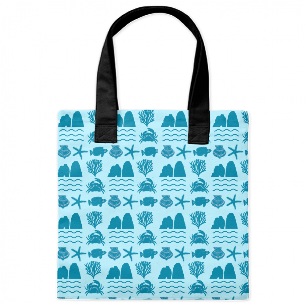 Borsa All Over FARAGLIONI SEA SPECIES CAPRI