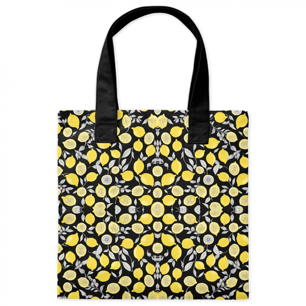 Borsa All Over LEMON GRAY+BLACK CAPRI