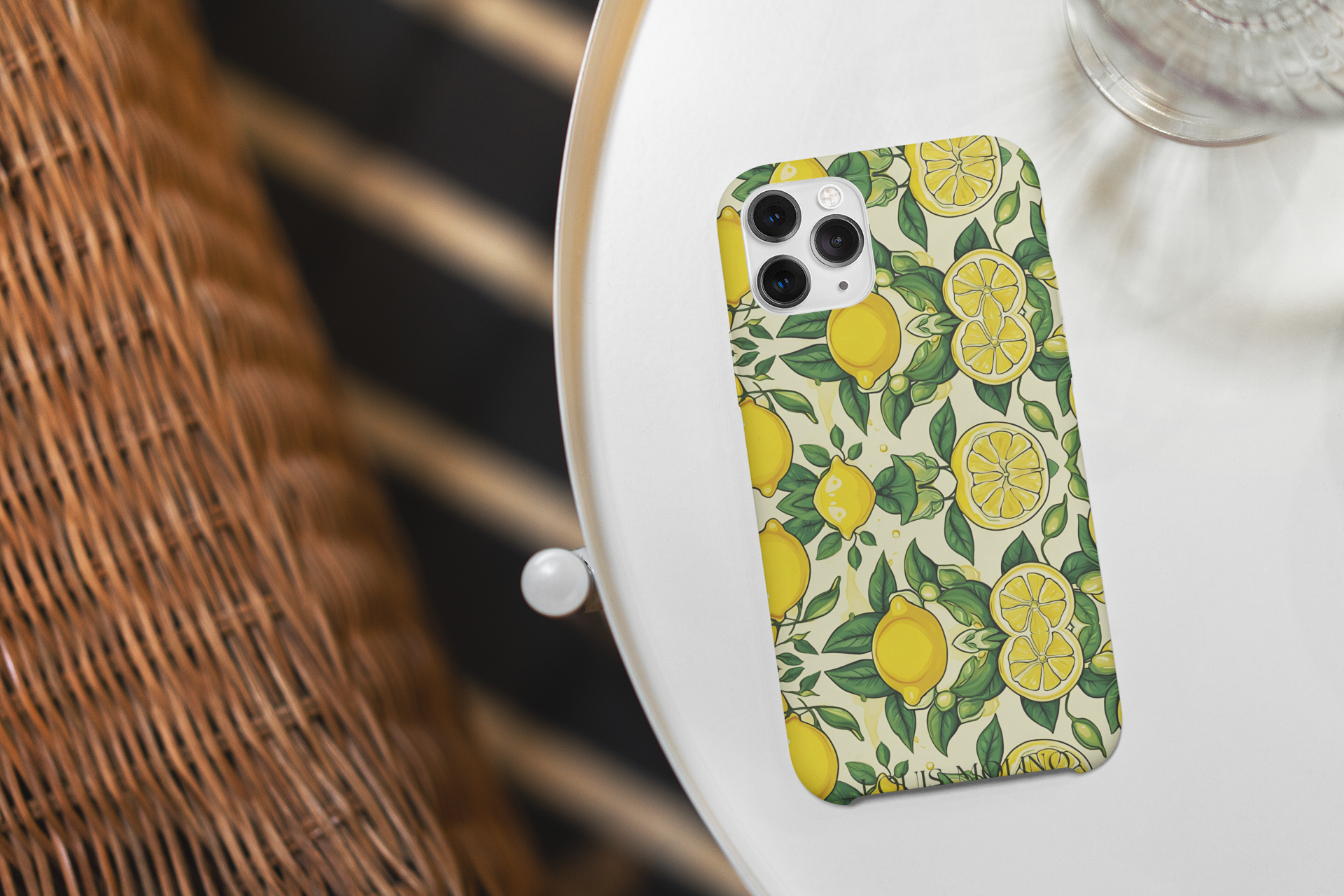 Cover Gomma iPhone LEMON GREEN CAPRI