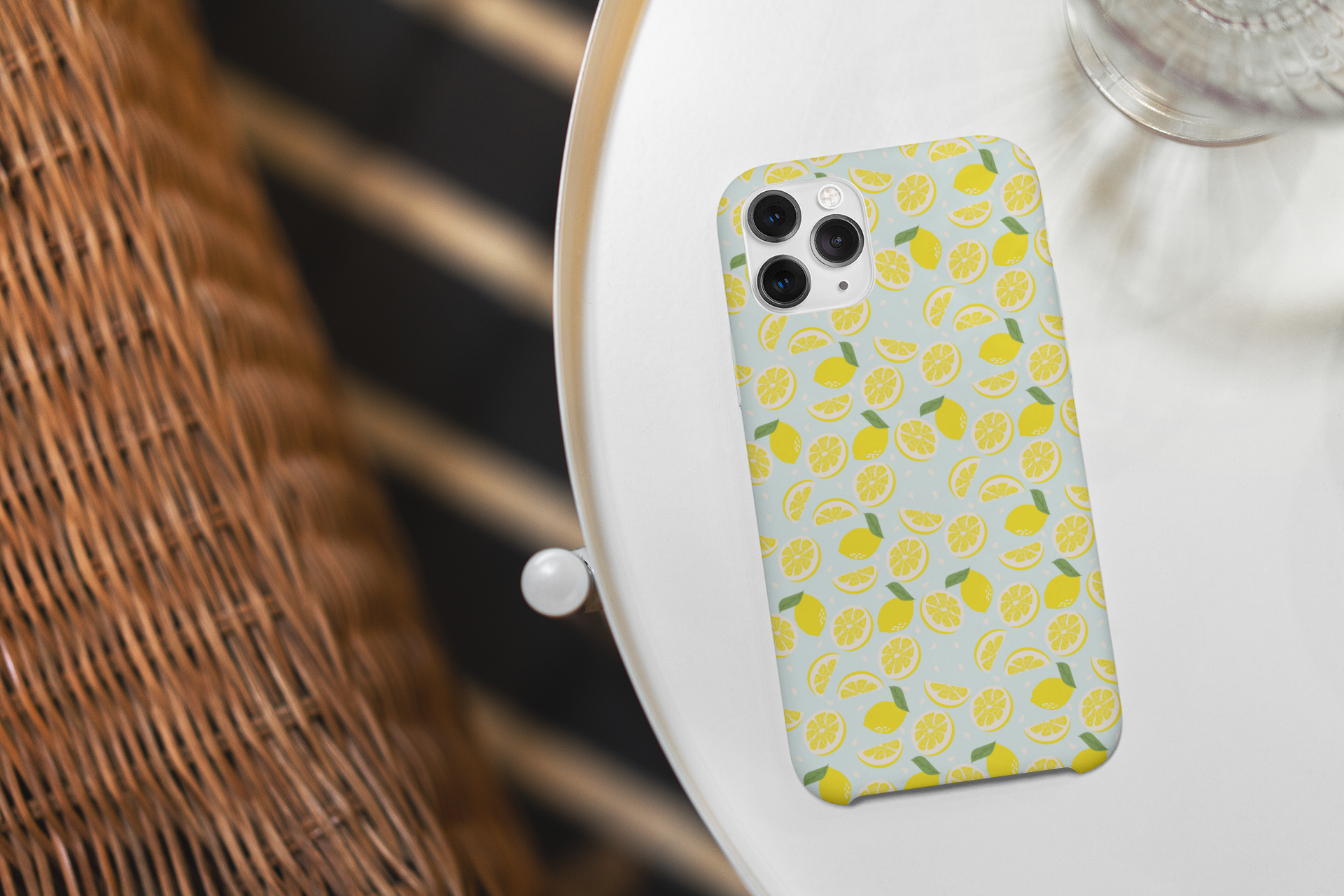 Cover Gomma iPhone FRESH LEMON CAPRI