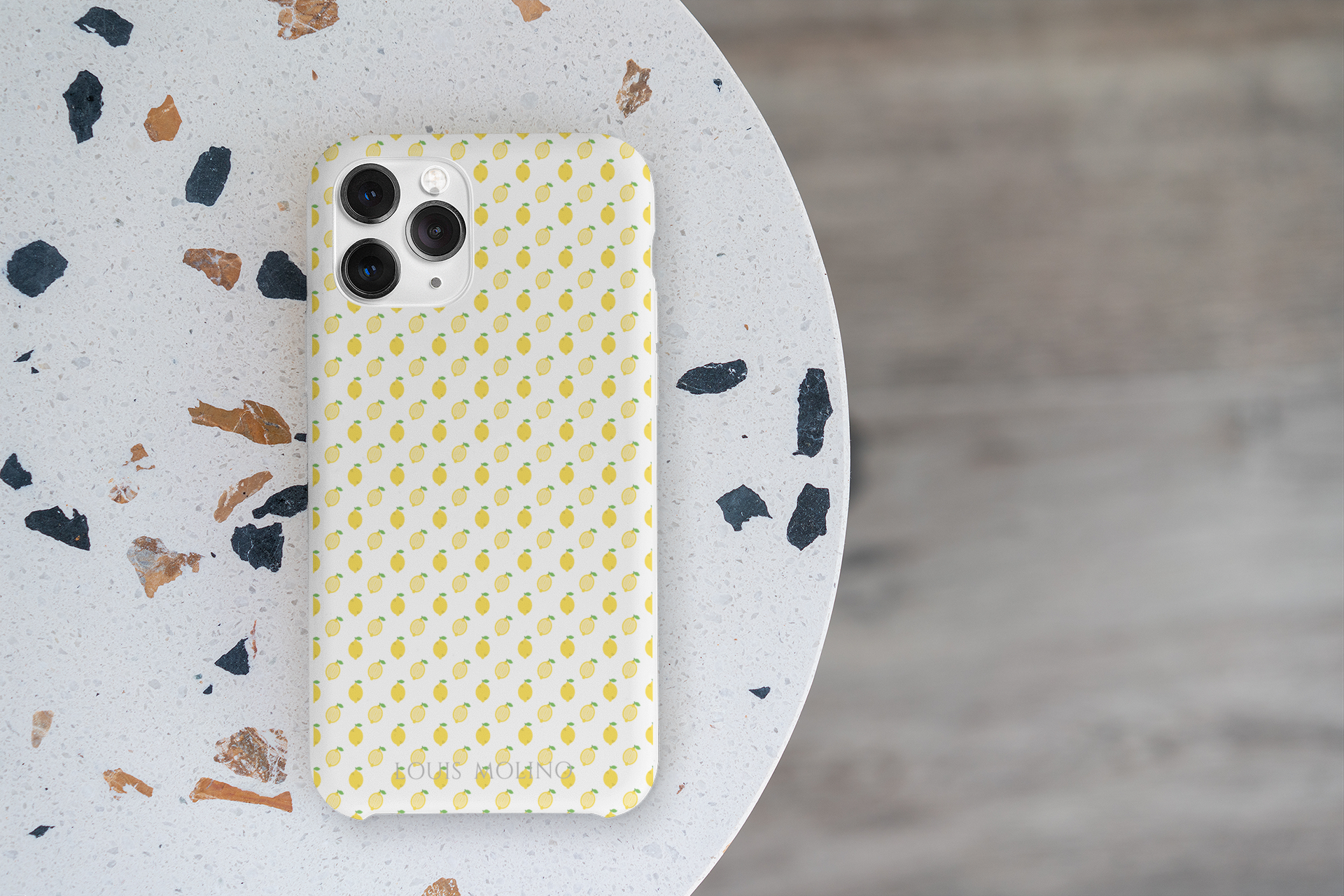 Cover Gomma iPhone  FUNNY LEMON CAPRI