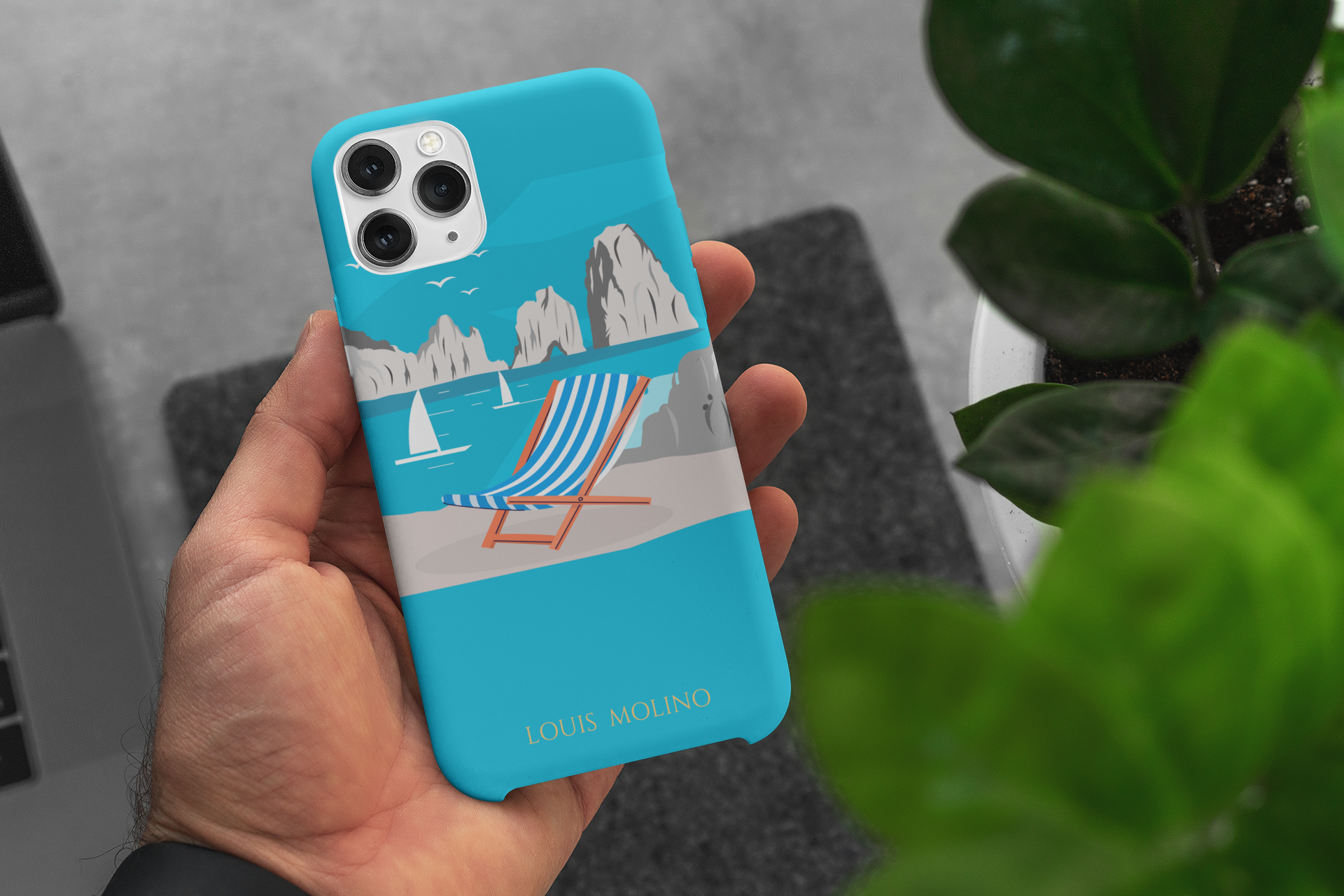 Cover Gomma iPhone  CAPRI RELAX