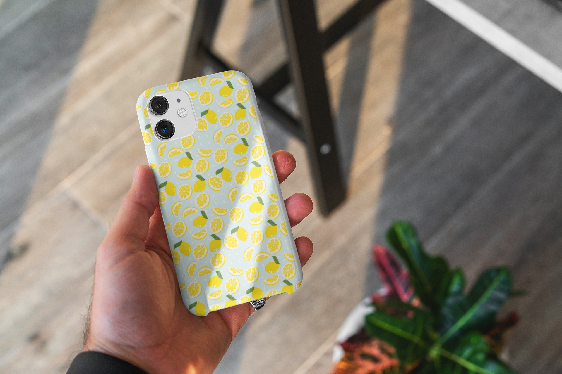 Cover Gomma iPhone FRESH LEMON CAPRI