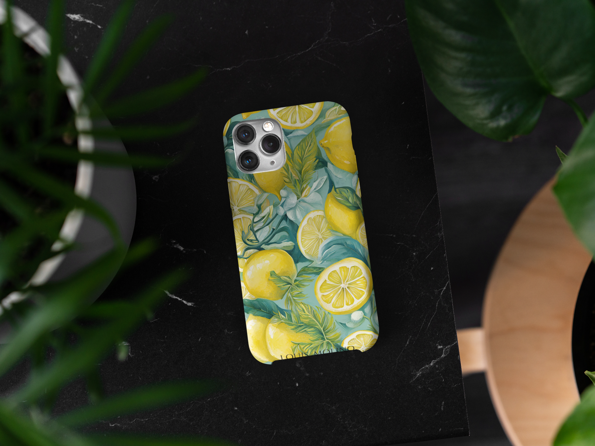 Cover Gomma iPhone GLACE LEMON CAPRI