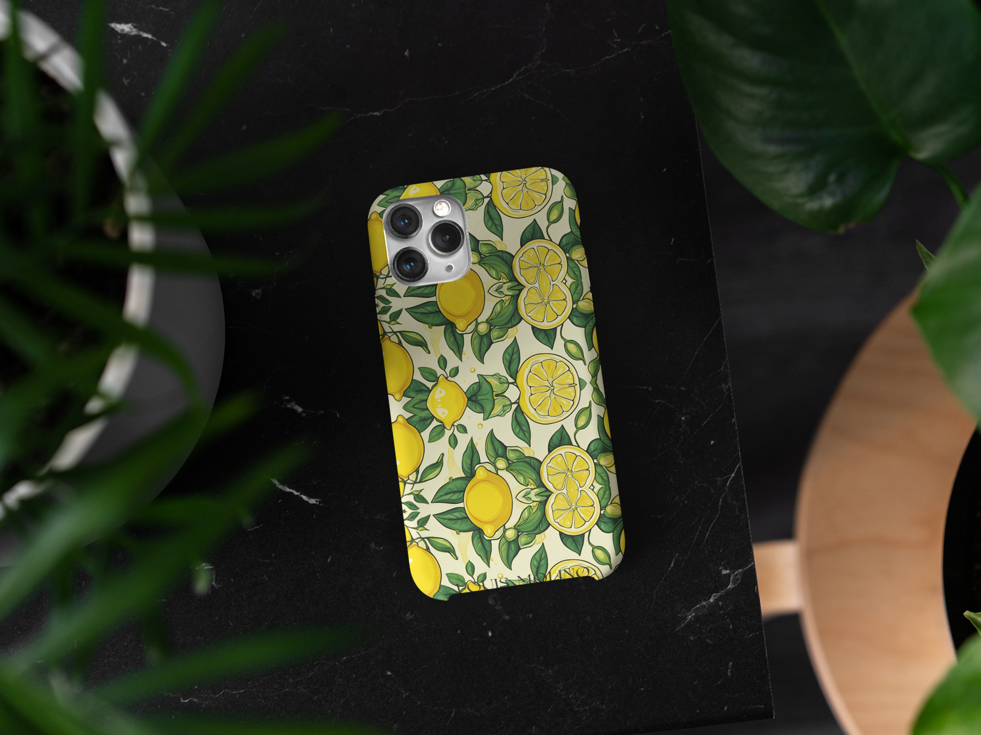 Cover Gomma iPhone LEMON GREEN CAPRI