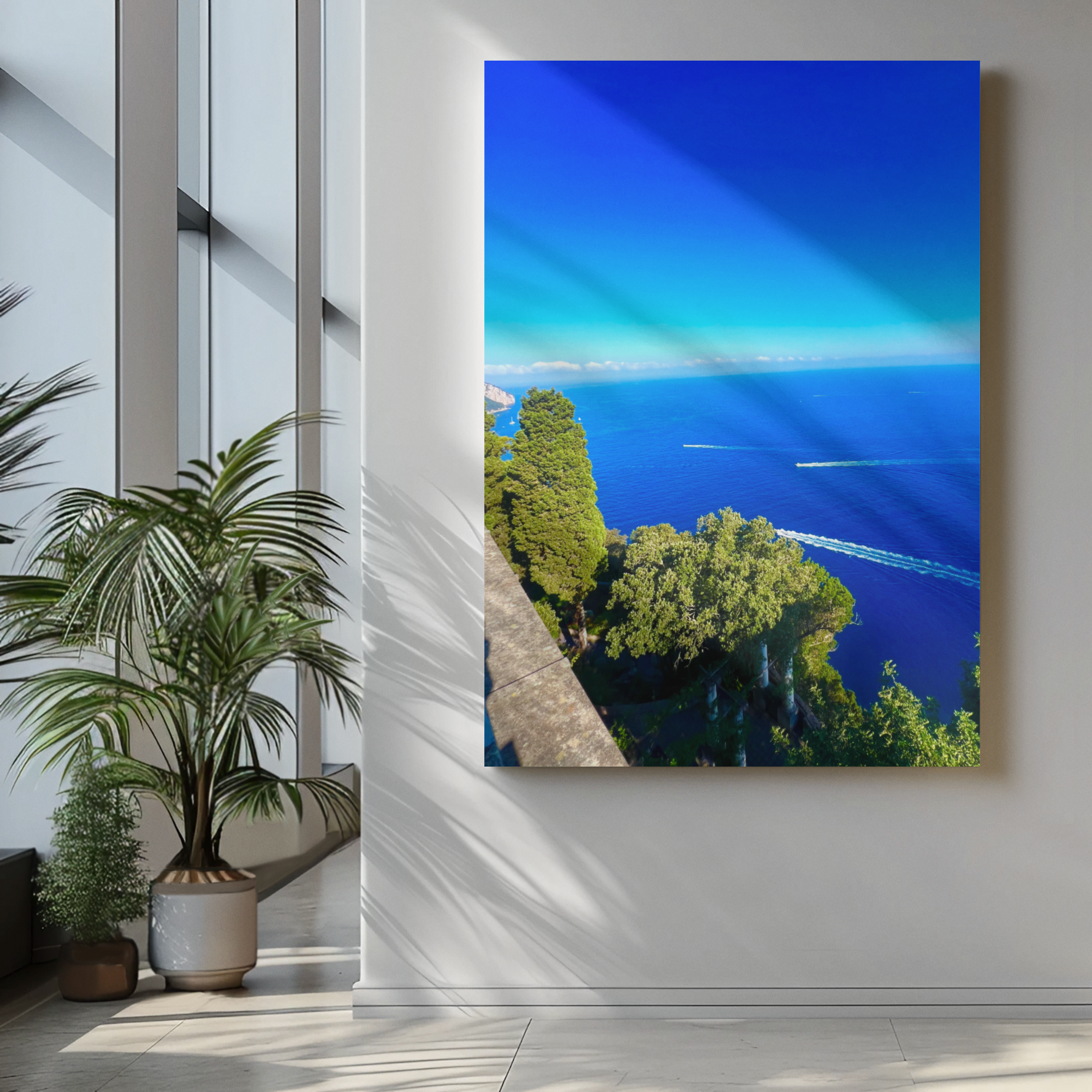 Canvas Capri Belvedere da Villa Lysis