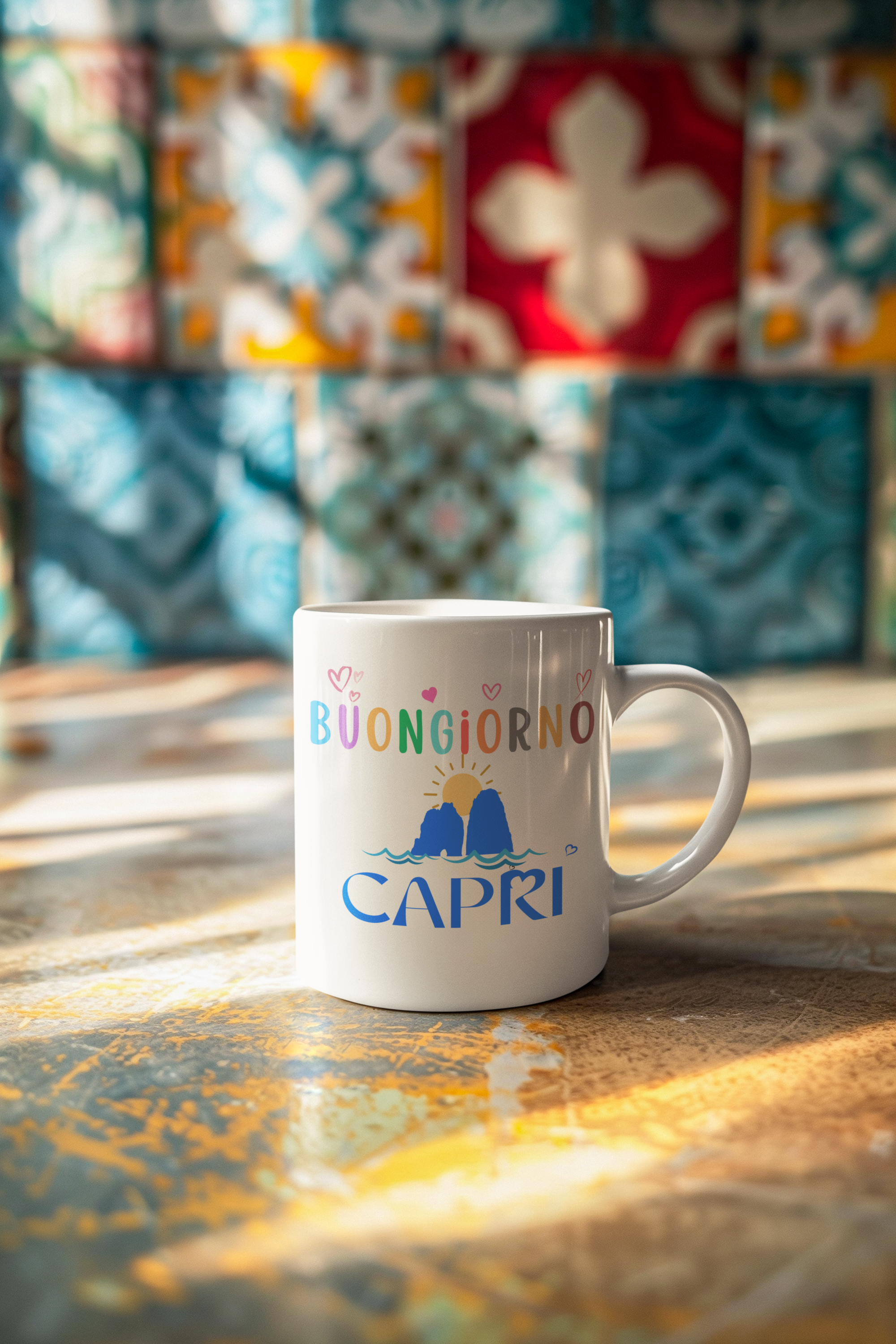 Tazza Buongiorno Capri