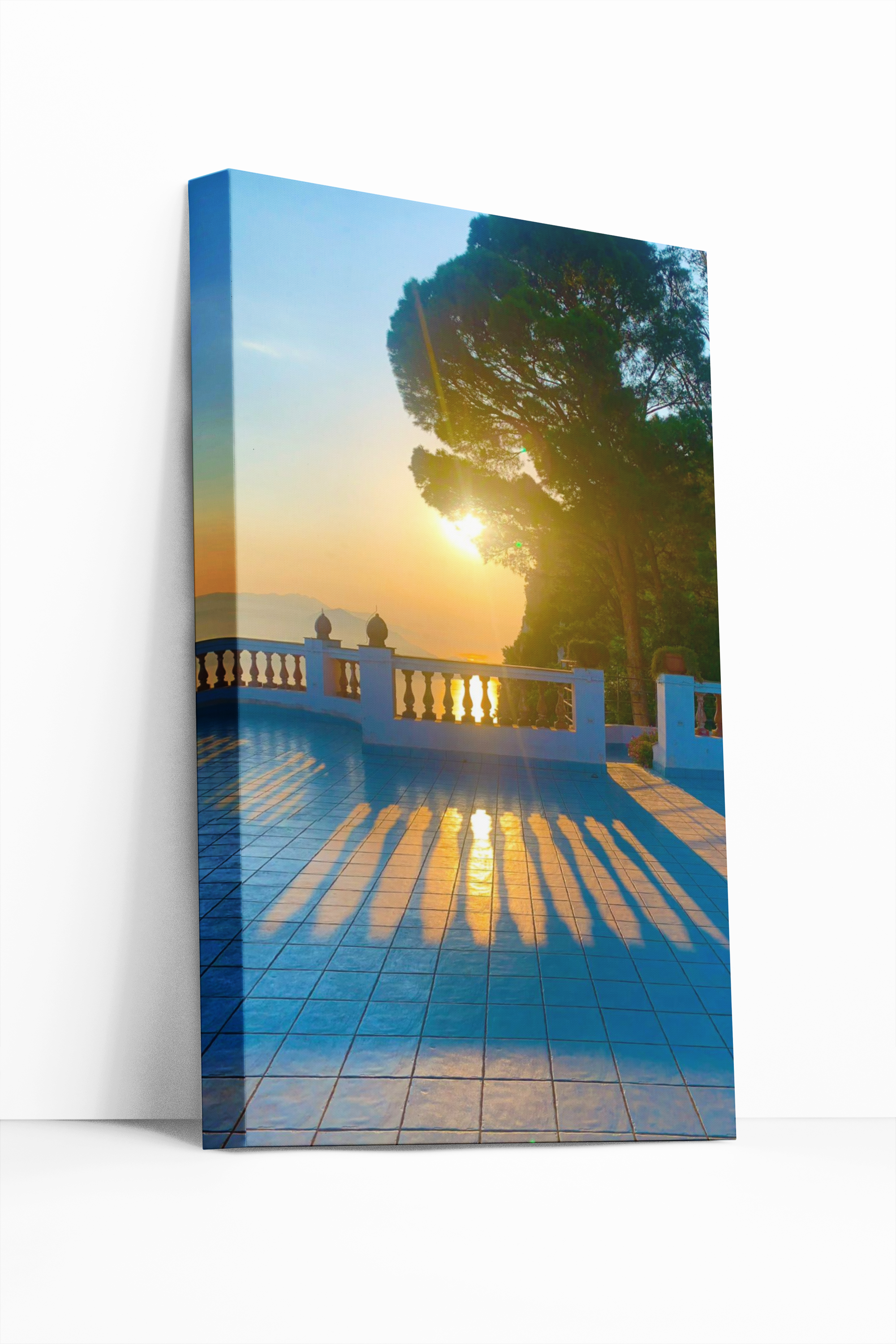 Canvas Alba a Capri da Villa Lysys