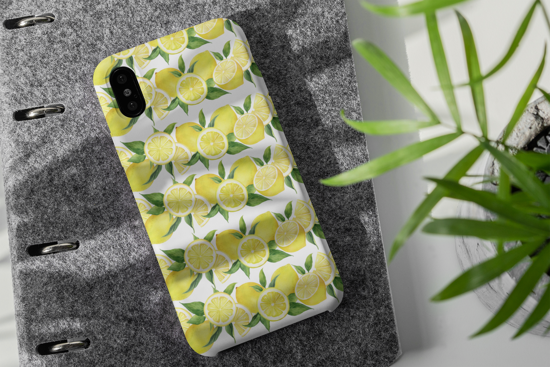 Cover Gomma iPhone GARLAND LIMONI CAPRI