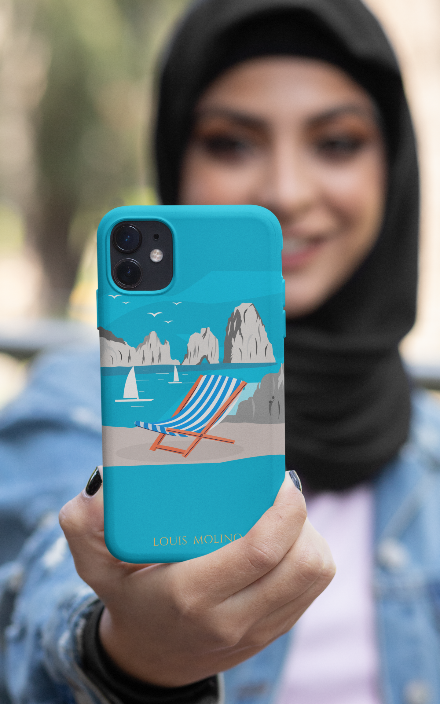 Cover Gomma iPhone  CAPRI RELAX